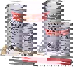 Filler & Repair Caulk: 6 lb Kit, Gray, Epoxy Resin